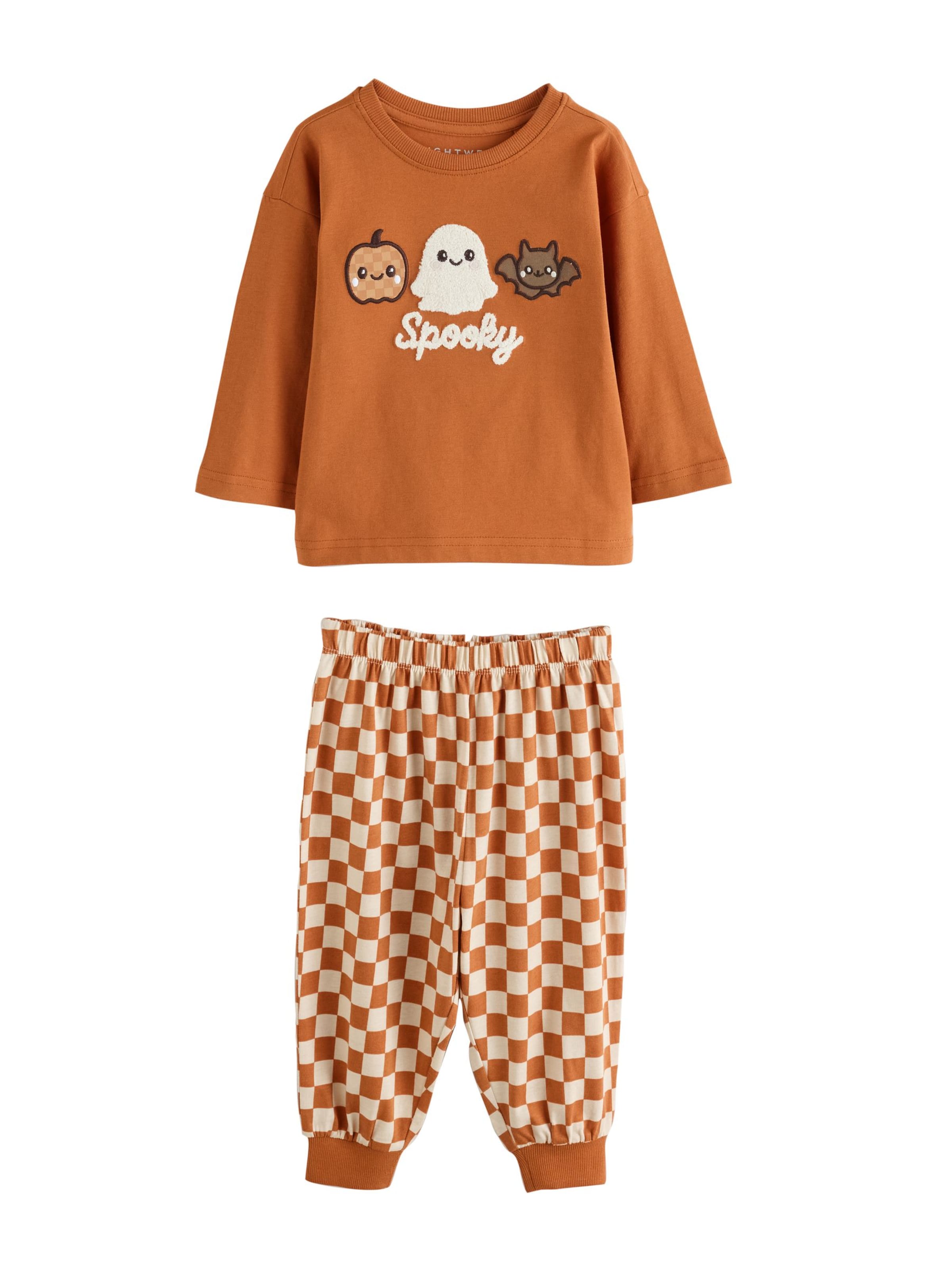 Pyjama 'Halloween' Next en orange : devant