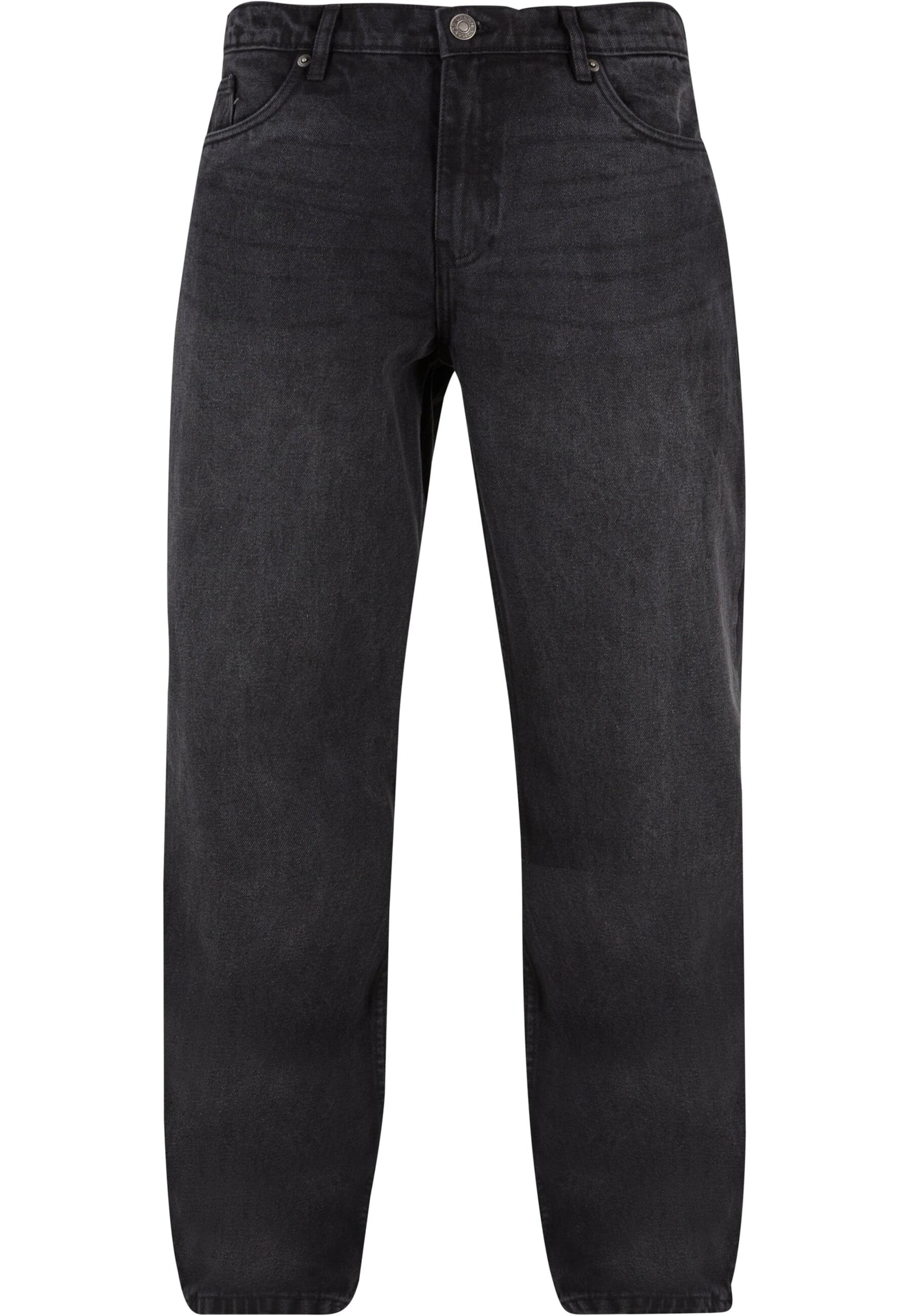 Loosefit Jeans di Urban Classics in nero: frontale