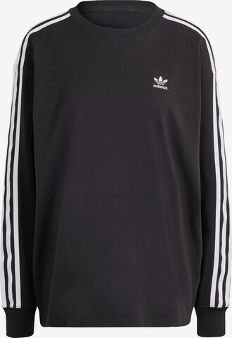 ADIDAS ORIGINALS Oversized Shirt in Black: front