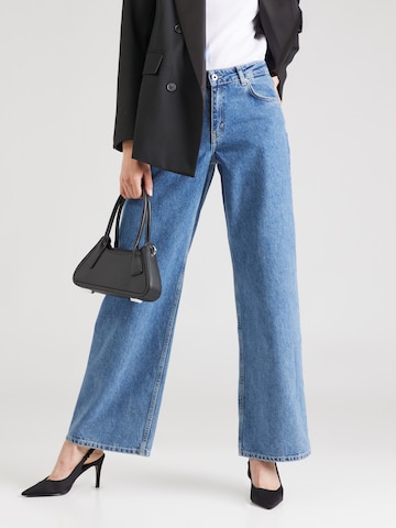 KARL LAGERFELD JEANS Wide Leg Jeans in Blau
