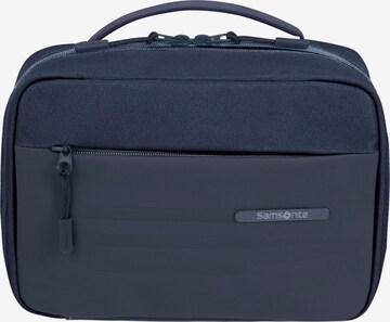 SAMSONITE Toiletry Bag 'Stackd' in Blue: front