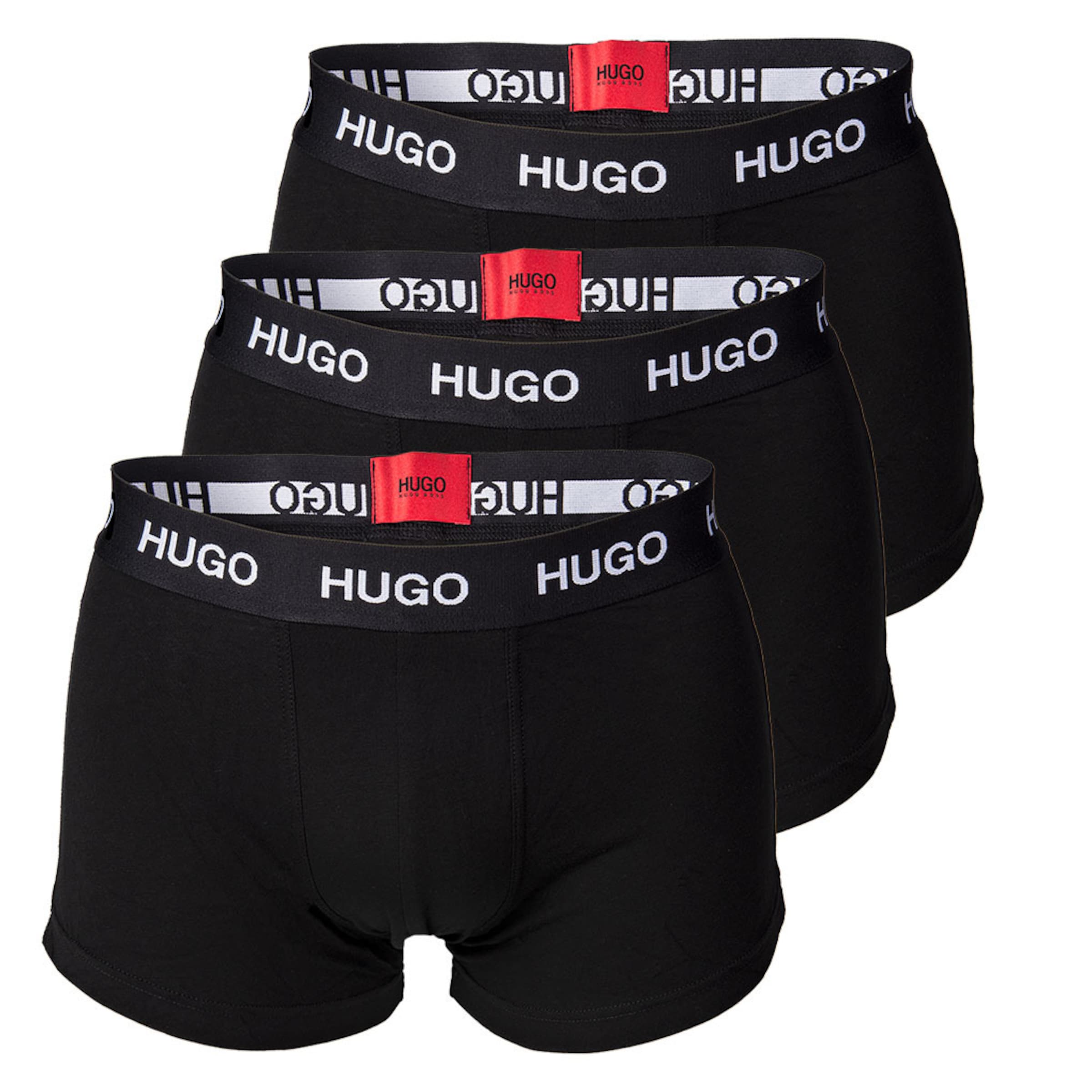 HUGO Boxer shorts in Black: front