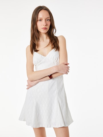 Koton Zomerjurk in Beige: voorkant