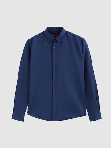 D’S Damat Shirt in Blauw: voorkant