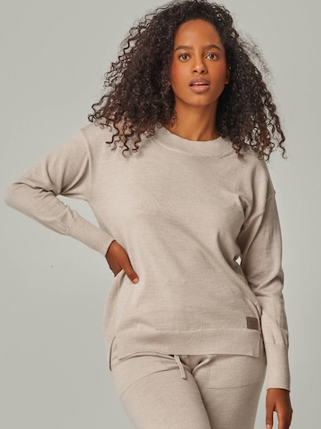 Pull-over 'BELLA' YOU LOOK PERFECT en beige : devant