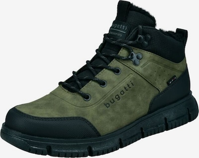 bugatti Čizme na vezanje 'AC2' u zelena / crna, Pregled proizvoda