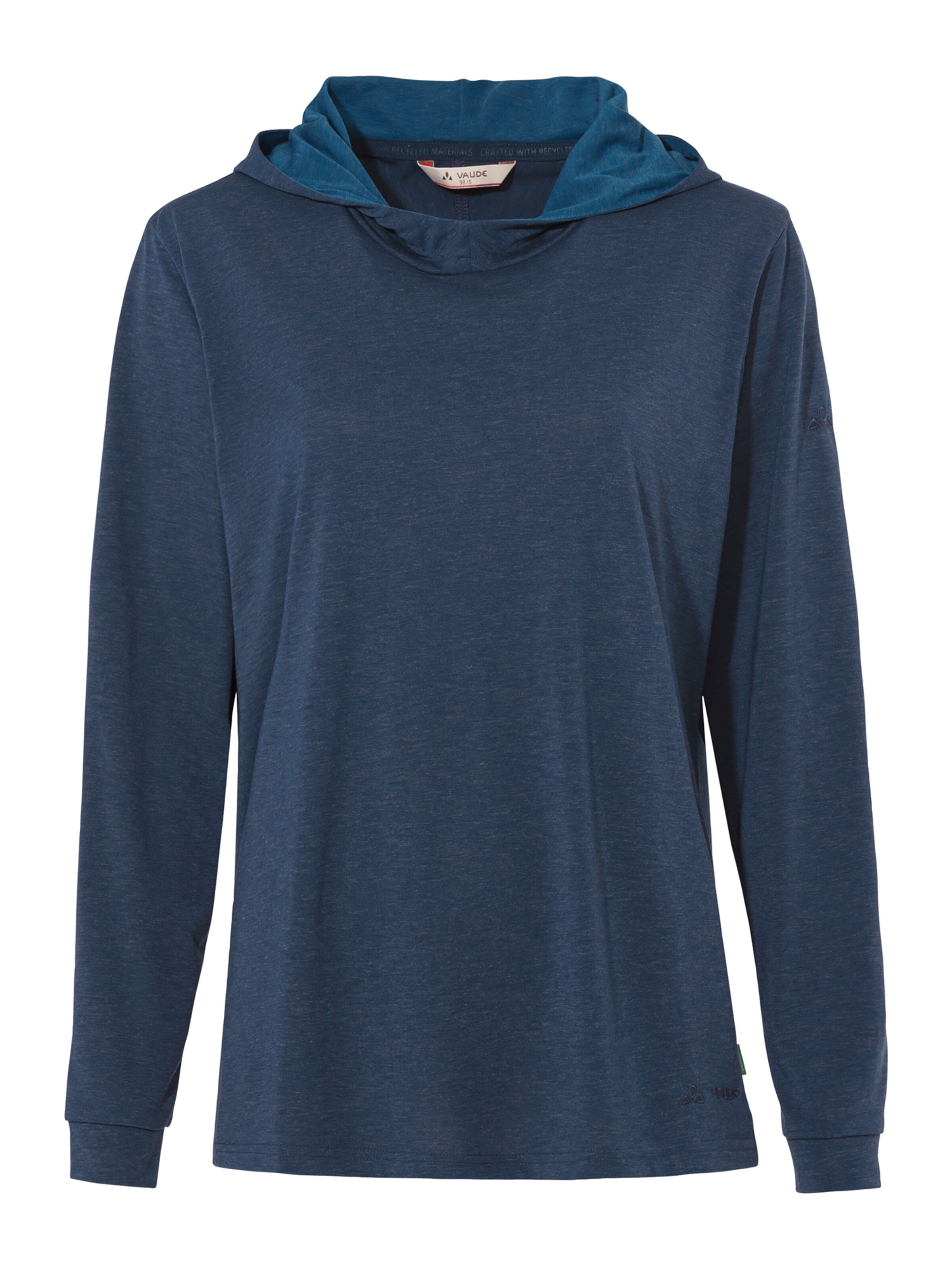 VAUDE Sportpullover 'Mineo LS HO' in Blau: Vorderseite