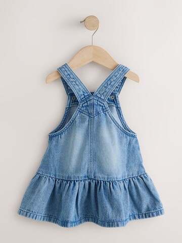 Next Jurk 'Peplum Pinafore' in Blauw