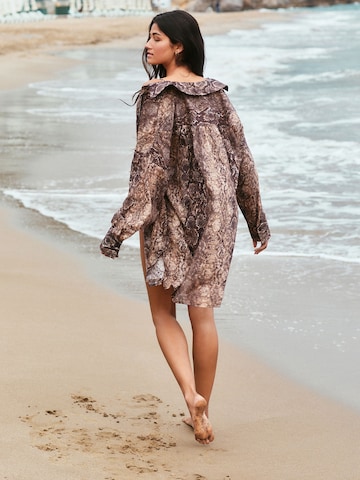 Next Strandkleid in Braun