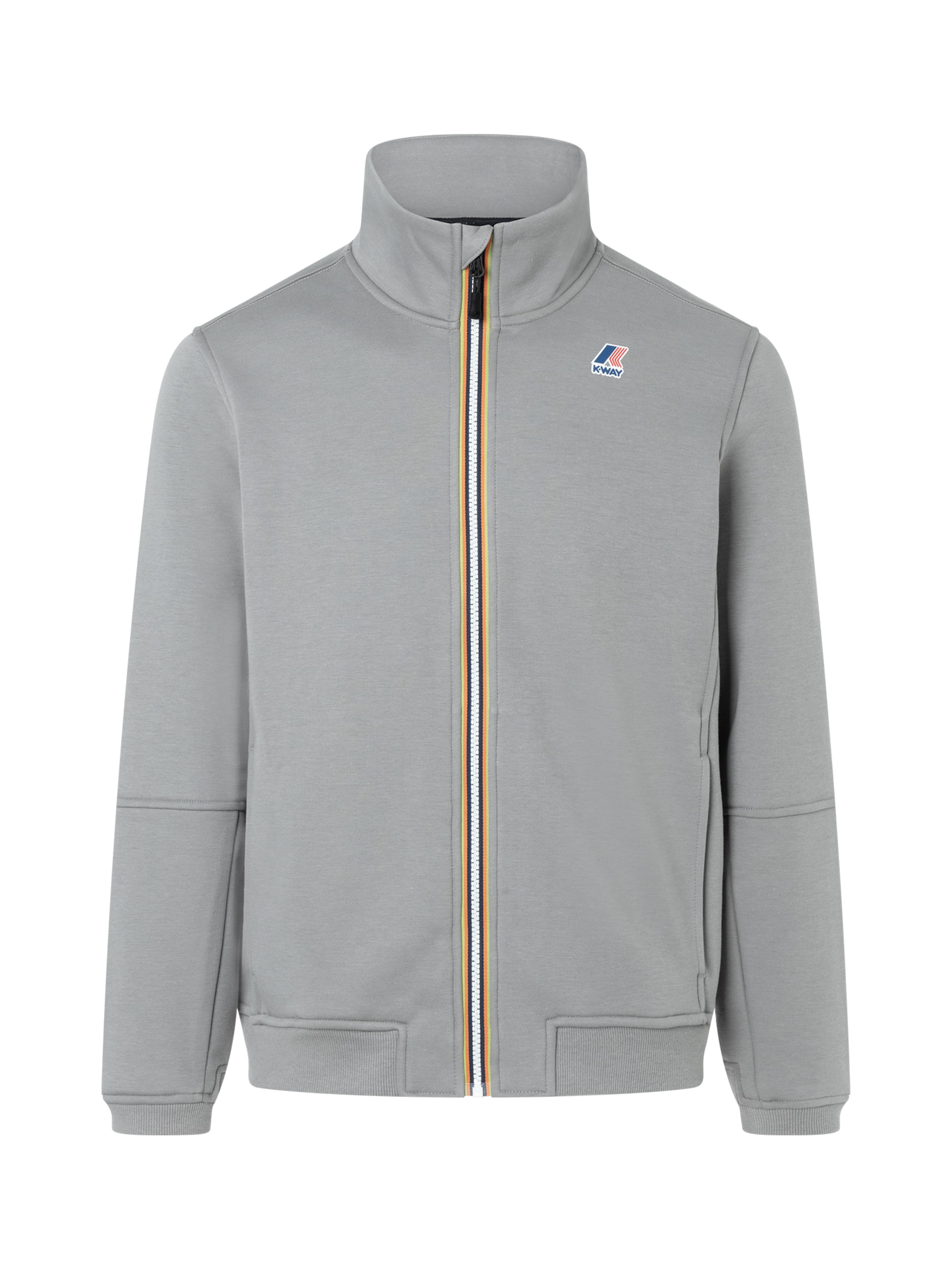 Veste de survêtement K-Way en gris : devant