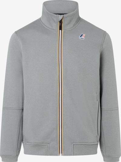 K-Way Athletic Zip-Up Hoodie in S in Grey, Item view