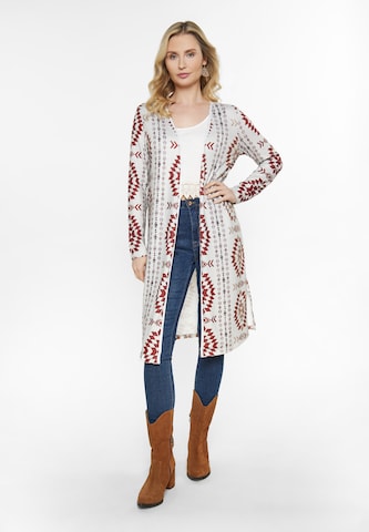 usha FESTIVAL Gebreid vest in Wit
