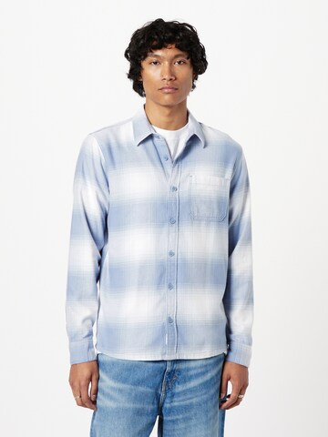 Regular fit Camicia di HOLLISTER in blu: frontale