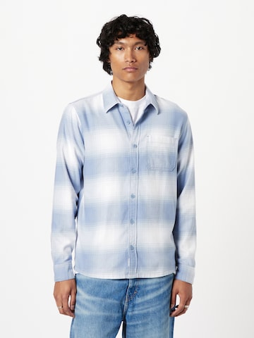HOLLISTER Klasický střih Košile – modrá: přední strana