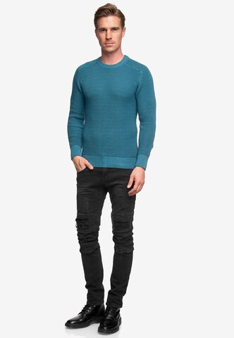 Rusty Neal Pullover in Blau