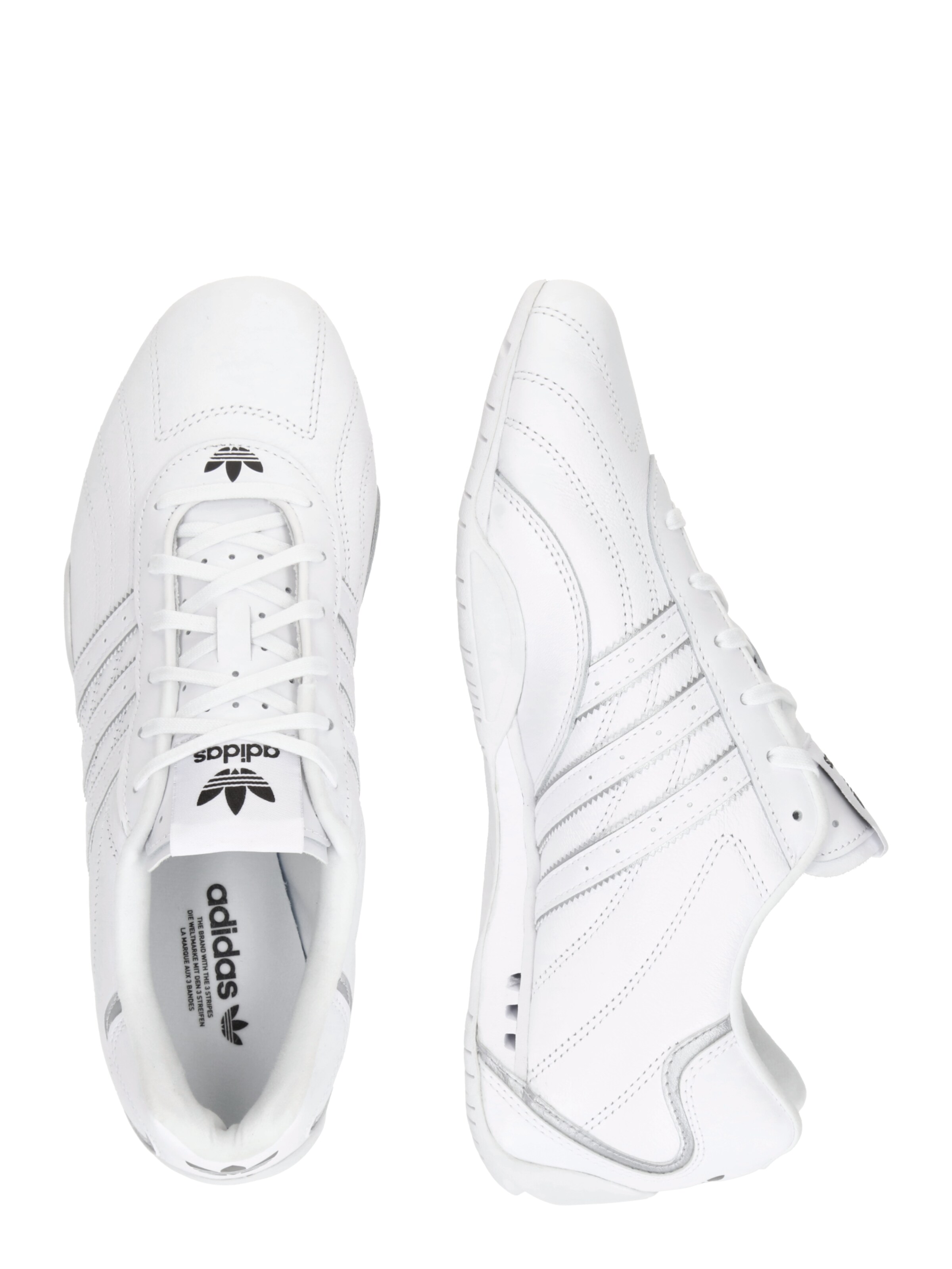 balta ADIDAS ORIGINALS Sportbačiai be auliuko 'ADIRACER'