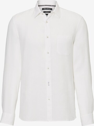 Chemise Marc O'Polo en blanc : devant