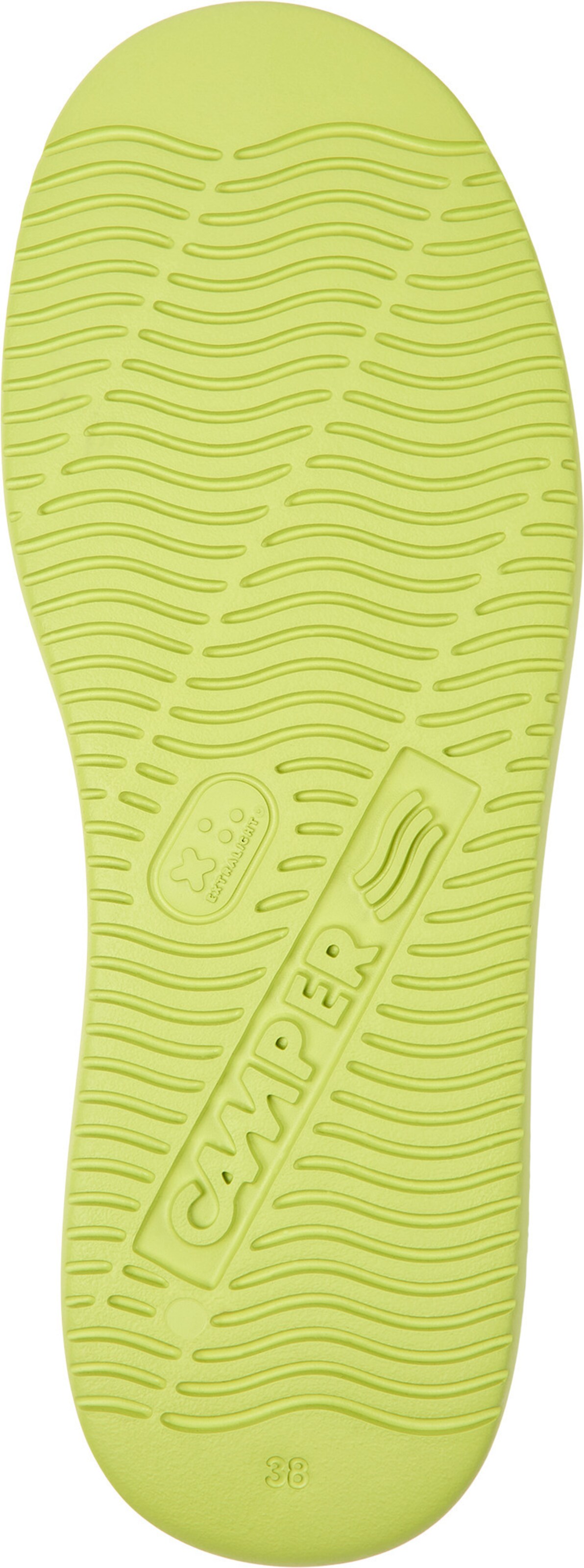 Baskets basses 'Runner K21' CAMPER en jaune