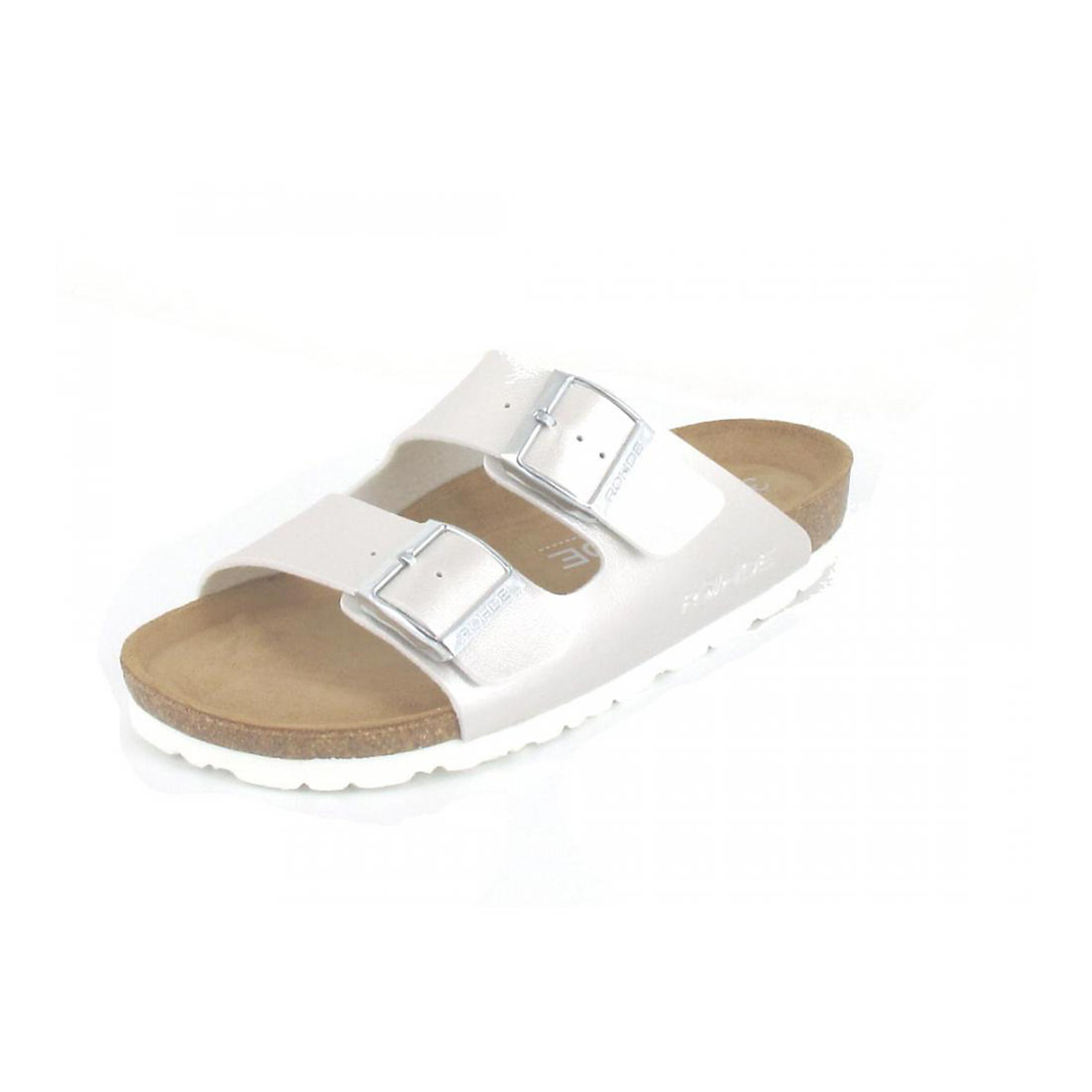 Mule ROHDE en blanc : devant