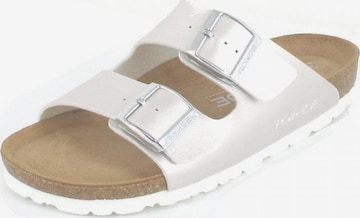 Mule ROHDE en blanc : devant