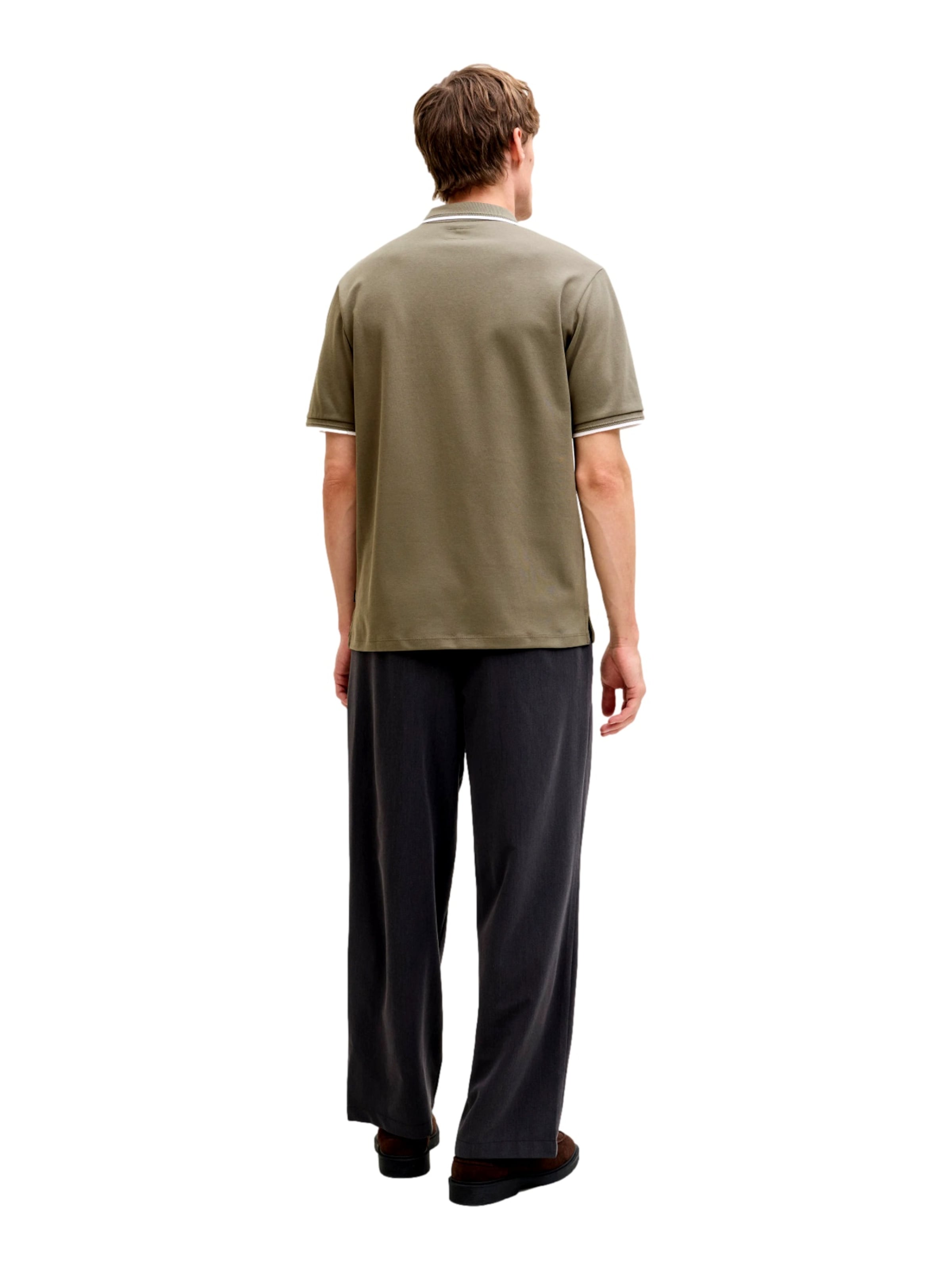 Jack & Jones Premium - Camisa 'JPRBLAETHAN' em verde