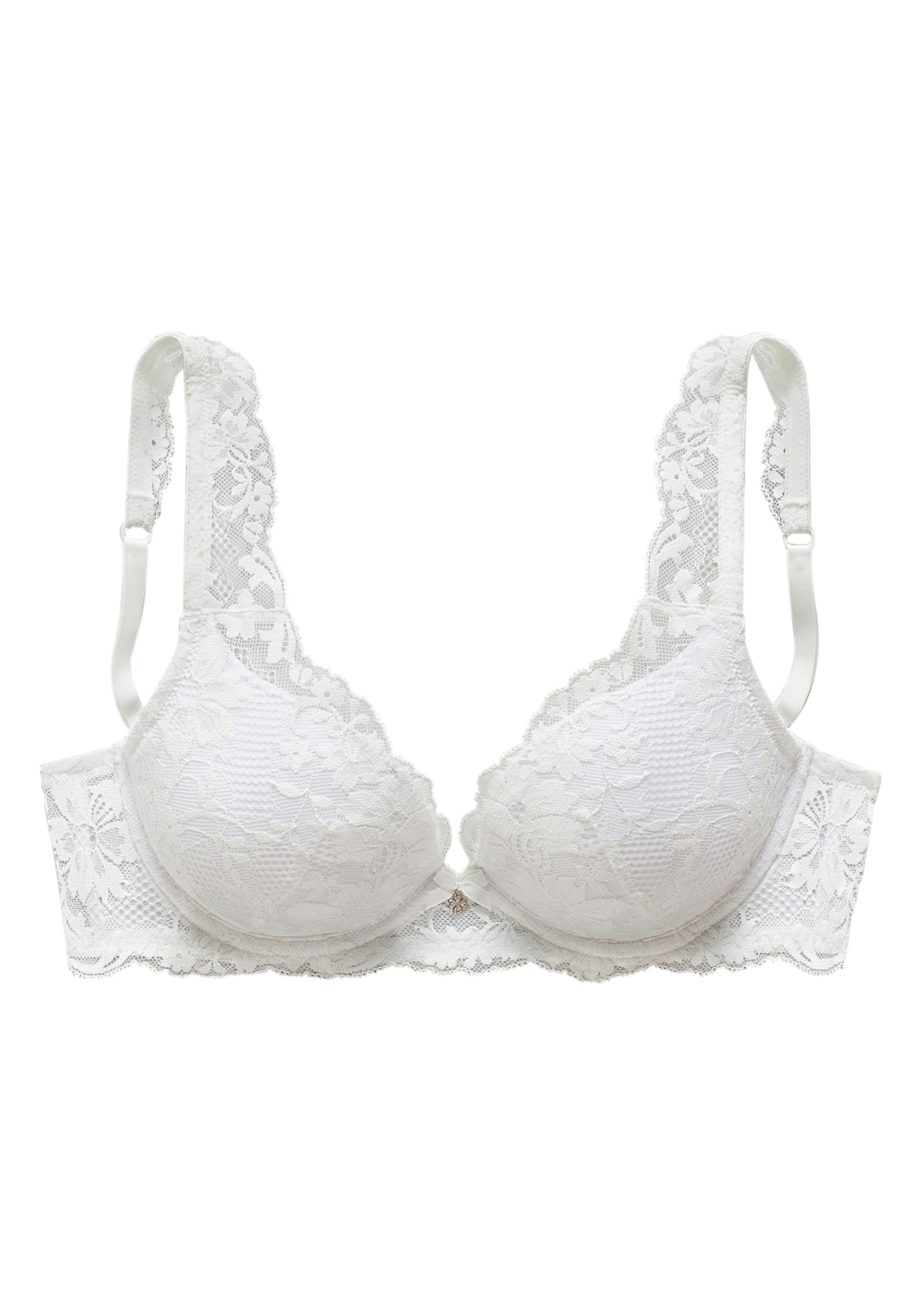 LASCANA Bra in White: front