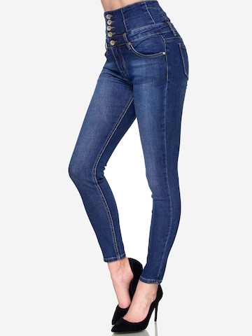 Skinny Jean Elara en bleu