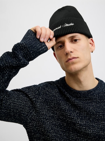 Bonnet 'JACNORREBRO' JACK & JONES en noir