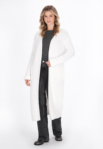 DreiMaster Vintage Gebreid vest in Wit