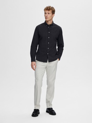 Slim fit Camicia 'Rick' di SELECTED HOMME in blu
