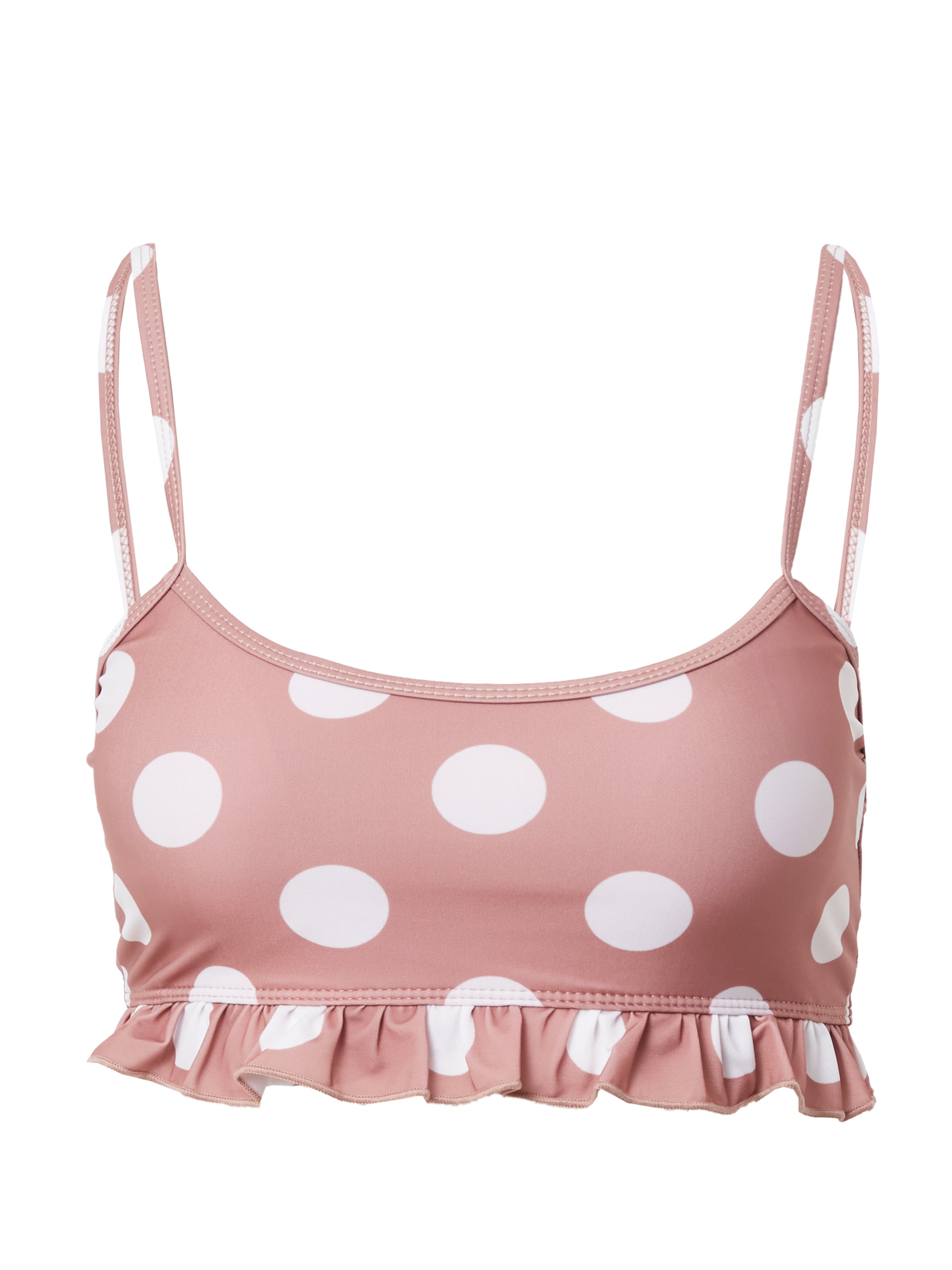 Dorothy Perkins Bustier Bikini felső - rózsaszín: elől