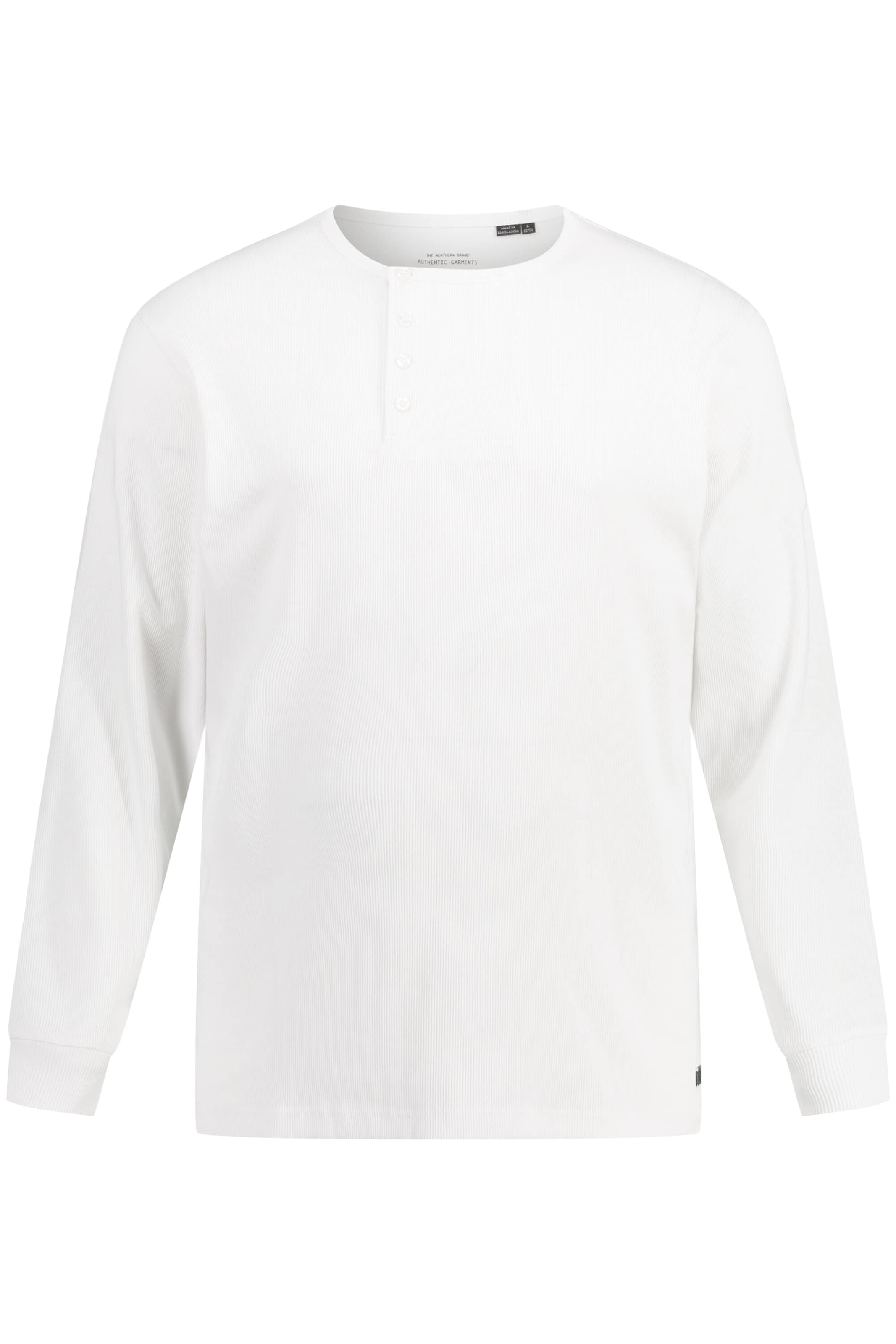 JP1880 Shirt in Wit: voorkant