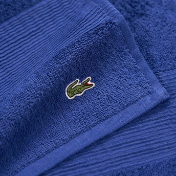 LACOSTE Handdoek in Blauw