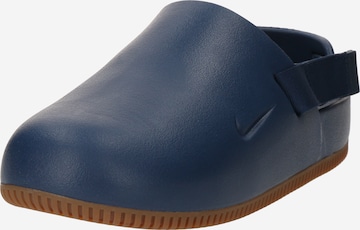 Clogs 'Calm' di Nike Sportswear in blu: frontale