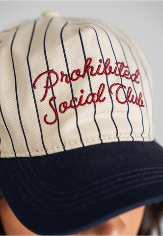 Casquette Prohibited en blanc