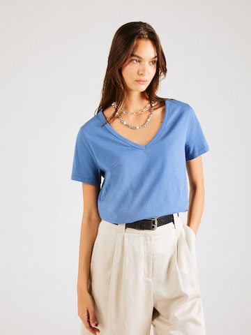 Tricou de la GAP pe albastru: față