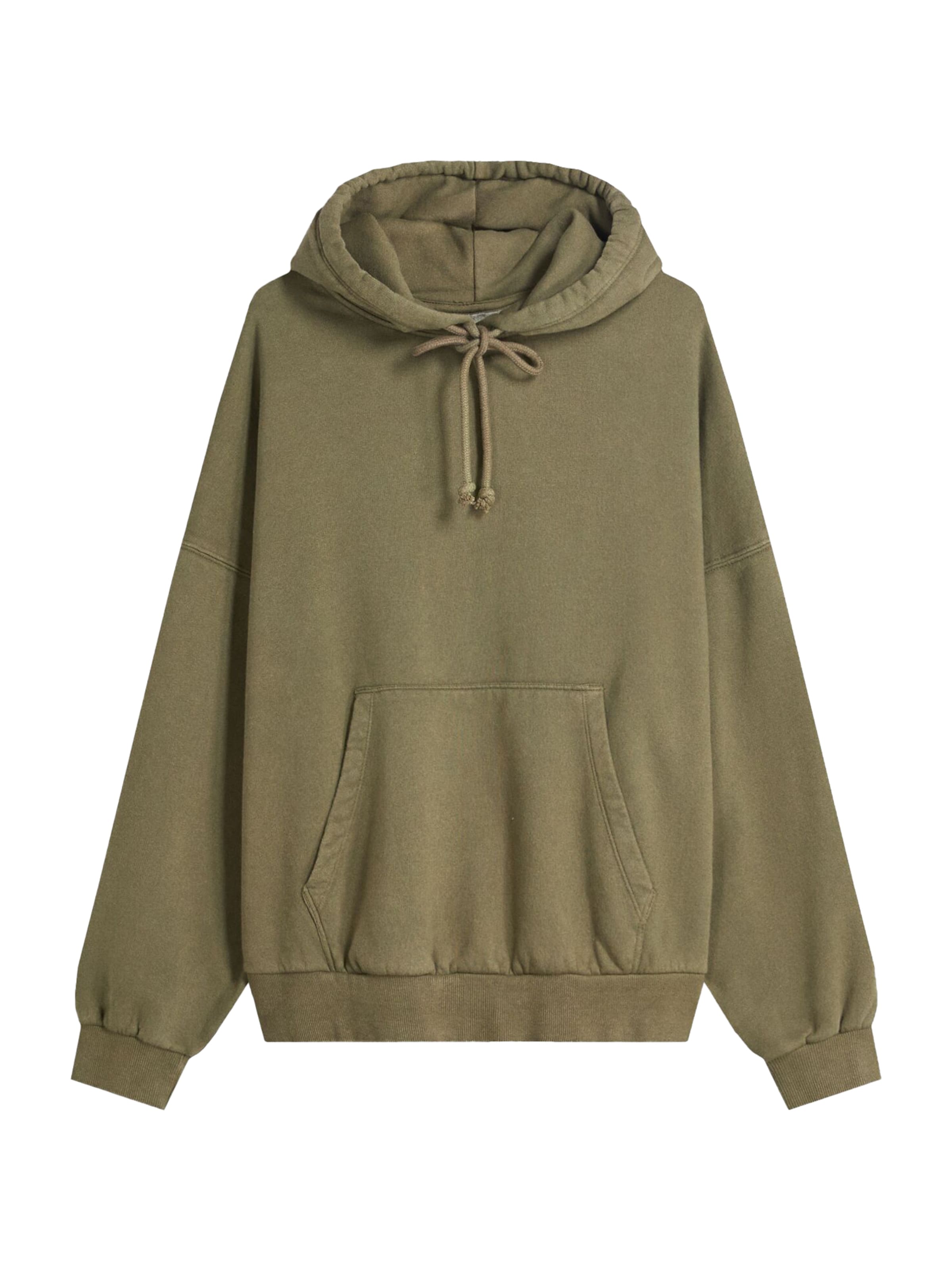 Sweat-shirt Bershka en vert : devant