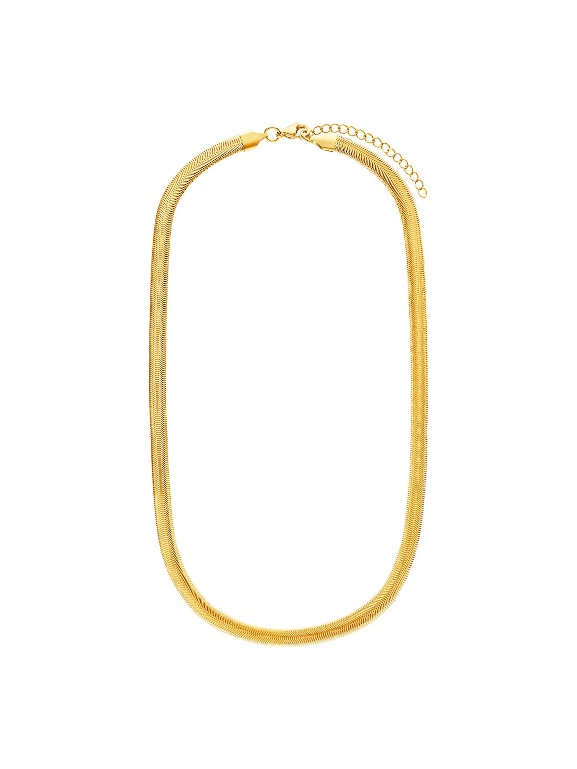 Lucardi Kette in Gold: Vorderseite