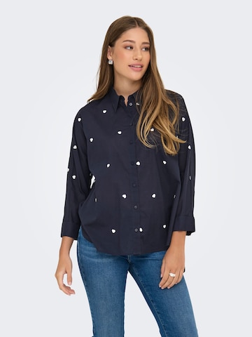 ONLY Bluse 'ONLNEW' i blå: forside