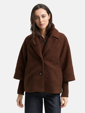 Veste mi-saison TOM TAILOR en marron : devant