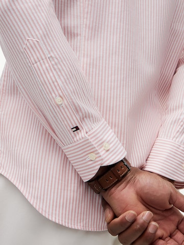 TOMMY HILFIGER Regular fit Zakelijk overhemd in Roze