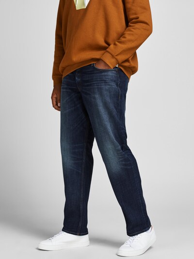 Jack & Jones Plus Džínsy 'Mike' - modrá denim, Model/-ka
