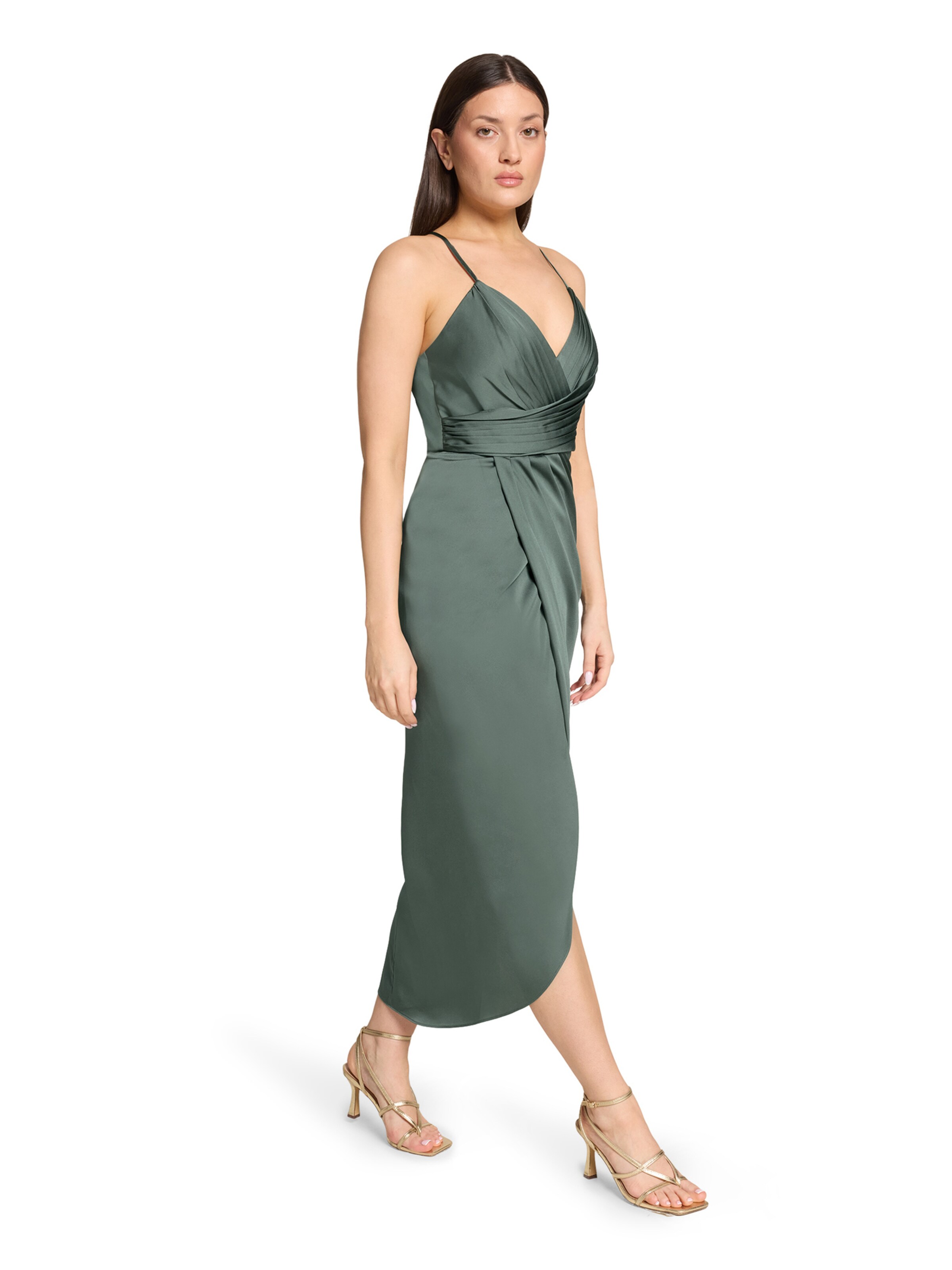 Robe de soirée Vera Mont en vert