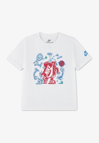 Nike Sportswear T-shirt i vit: framsida