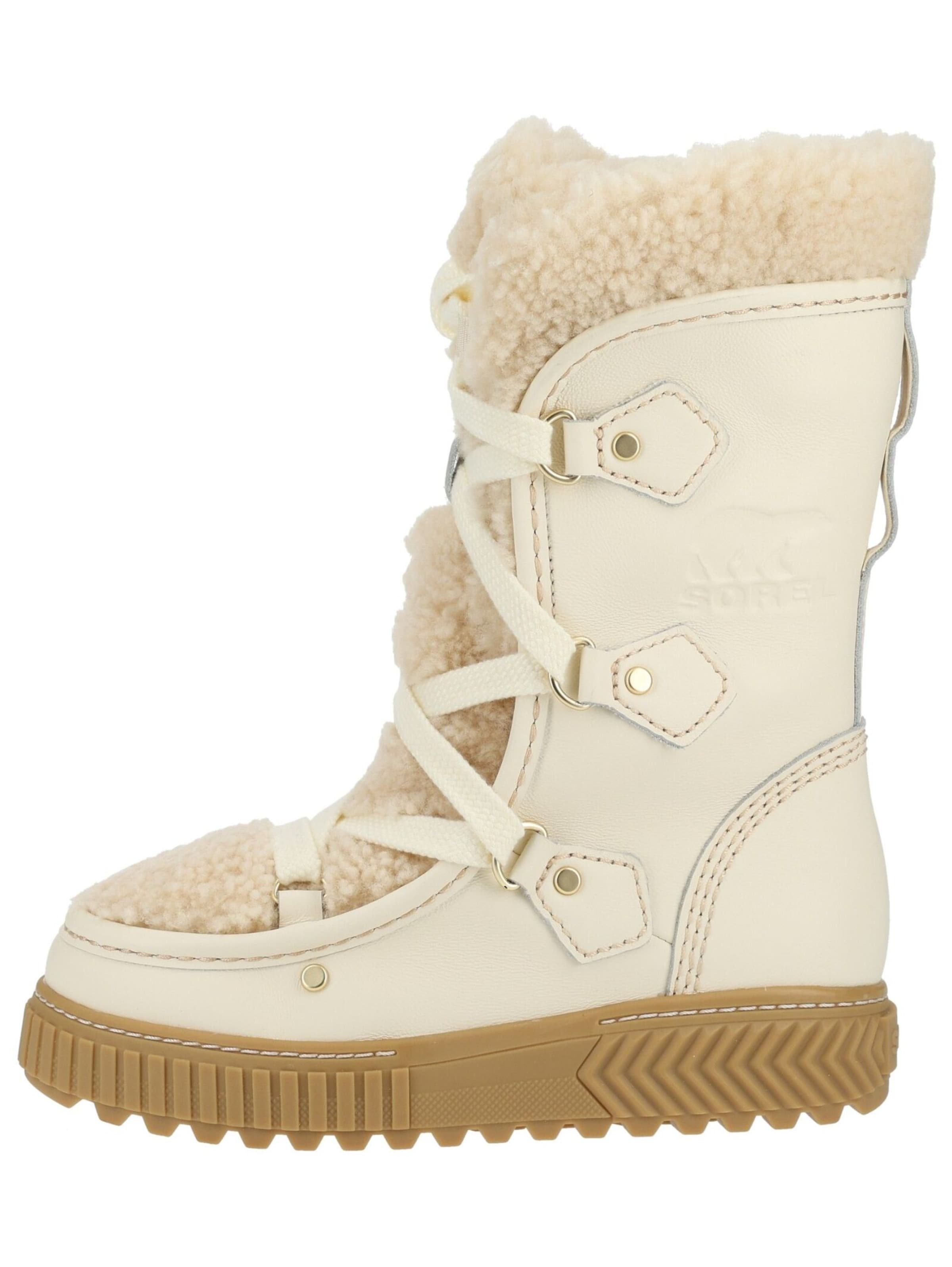 SOREL Lace-up boot in White: side