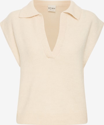 ICHI Pullover 'POVOKE' i beige: forside