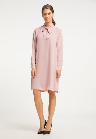 Robe-chemise usha BLACK LABEL en rose : devant