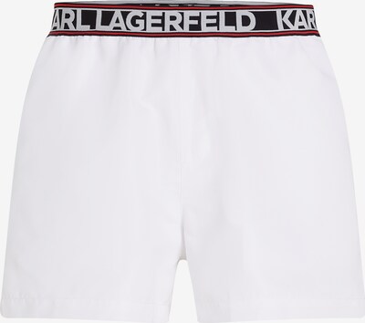 Karl Lagerfeld Σορτσάκι-μαγιό σε μαύρο / λευκό, Άποψη προϊόντος