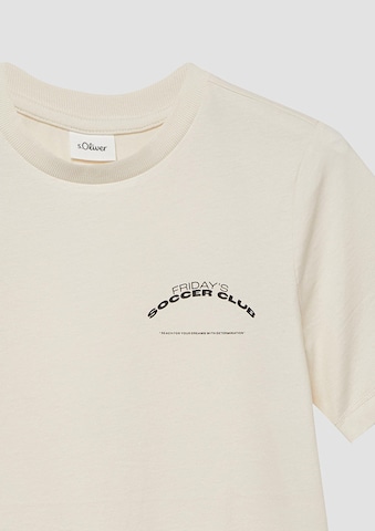 s.Oliver Футболка в Бежевый