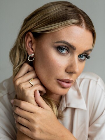 CLASSYANDFABULOUS Jewelry Ohrringe 'OSEANA' in Silber